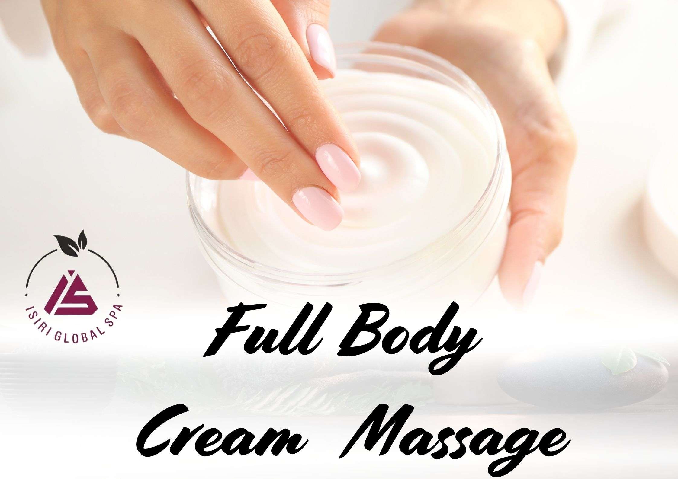 Full body cream massage